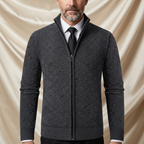 Blake Holloway Thermal Knit Cardigan Jacket