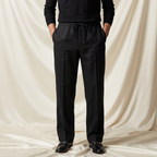 Clifford Relaxed Straight-Leg Formal Joggers