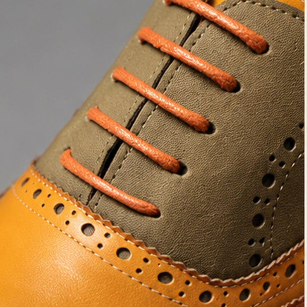 Veridian Signature Brogue Dress Sneakers