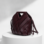 Élise Woven Vegan Leather Handbag
